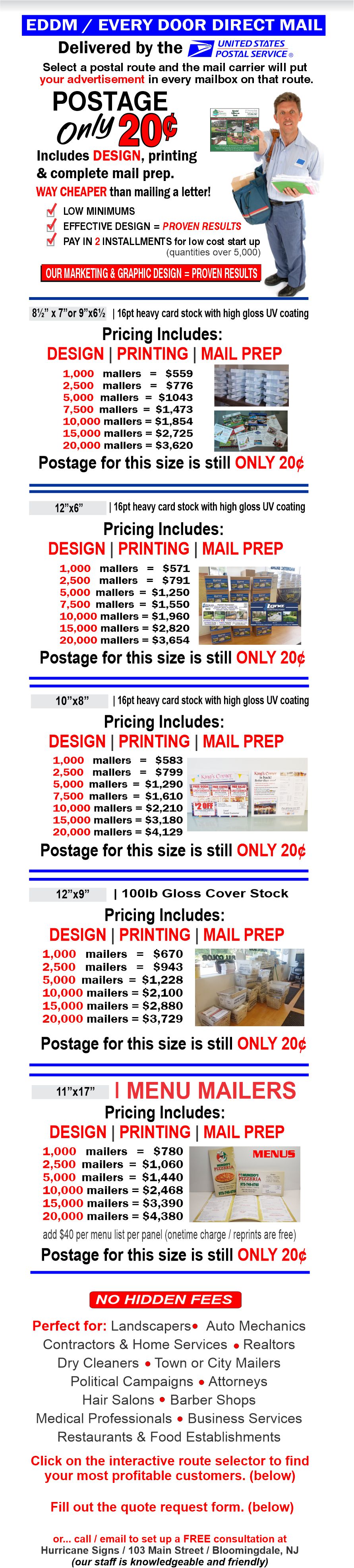 EDDM Mailer Printer Near Me